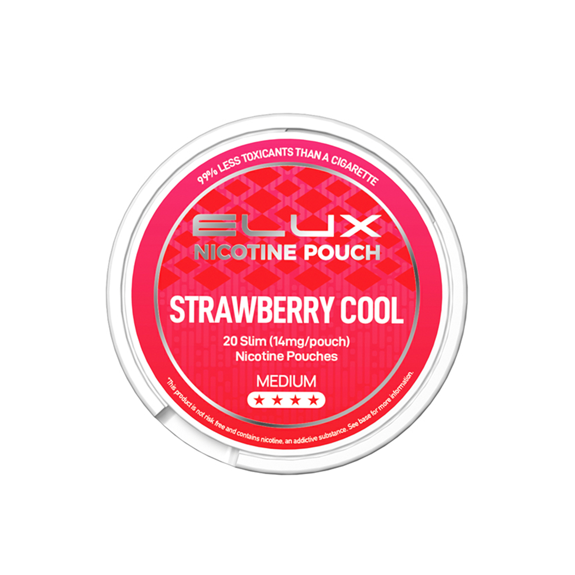 Elux Strawberry Cool Nic Pouches